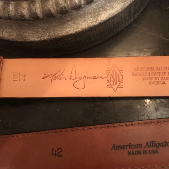 Men’s genuine alligator belts - Picture 9 of 16